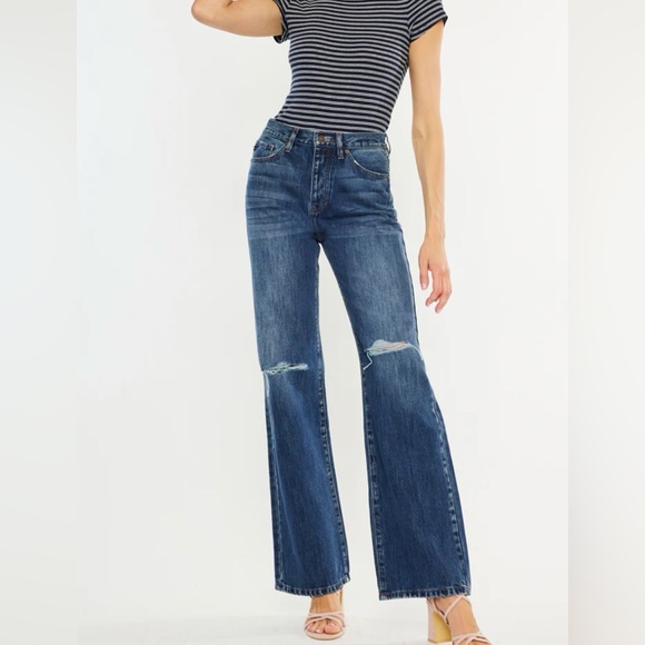 KanCan Denim - KanCan Montana Ultra High Rise 90's Flare Dark Wash Women’s Size 11/29